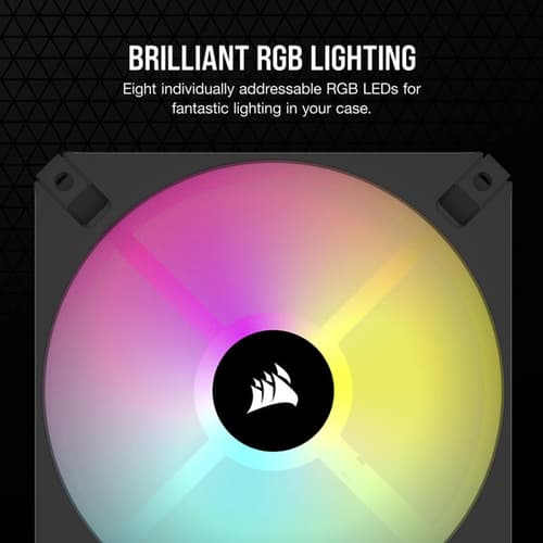 Corsair iCUE AR120 Digital RGB 120mm PWM Cabinet Fan (Triple Pack)